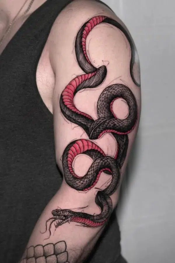 snake tattoo