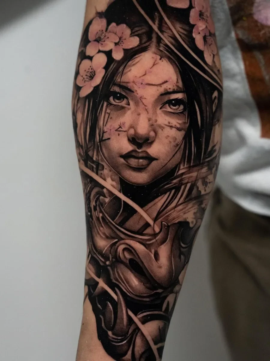 Geisha tattoo