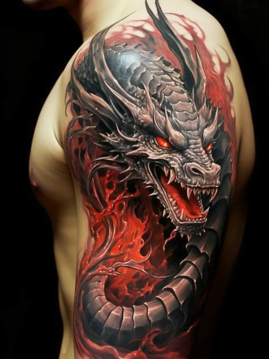 dragon tattoo for men