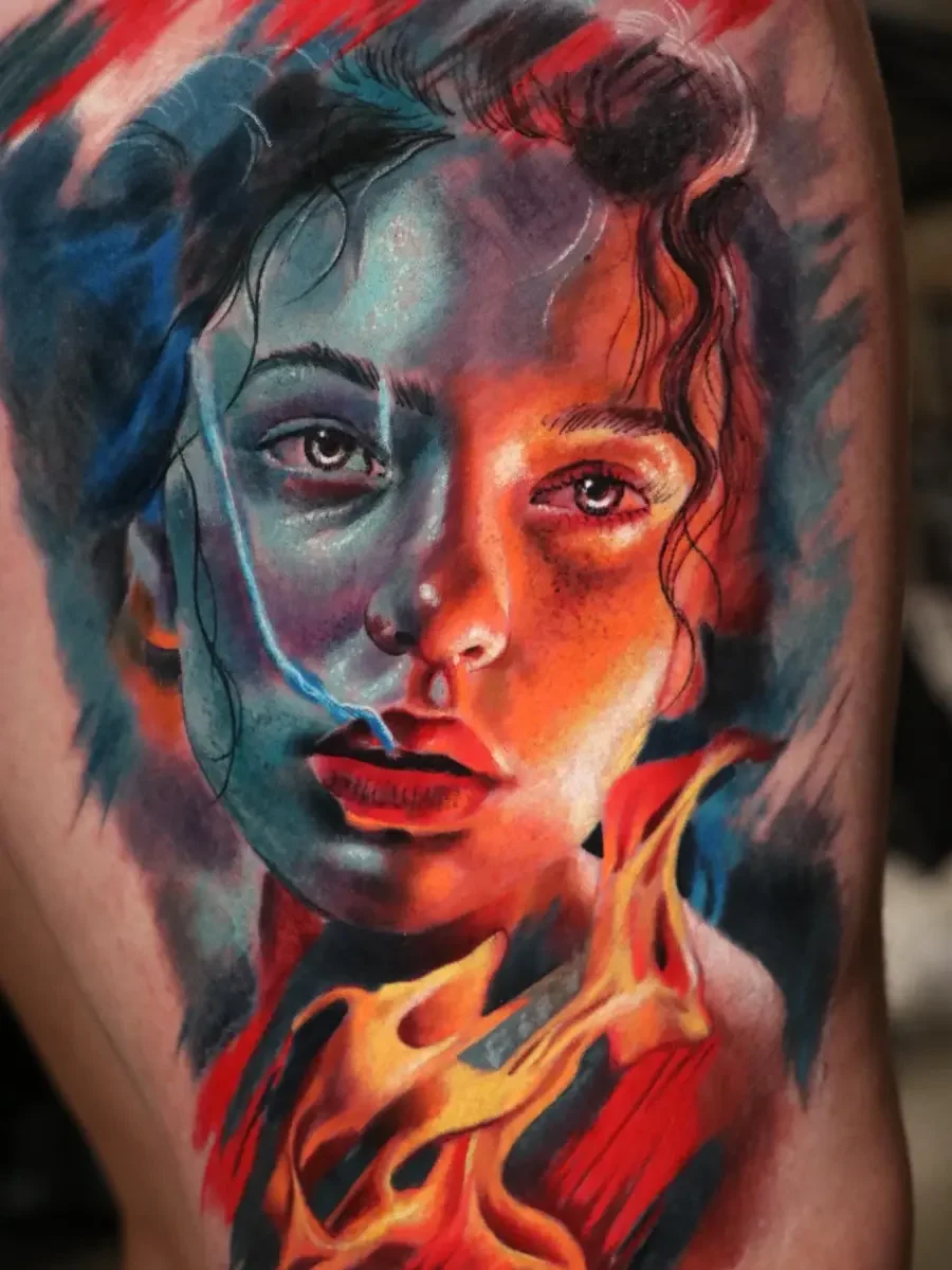 realistic tattoo work on tattoo conventions